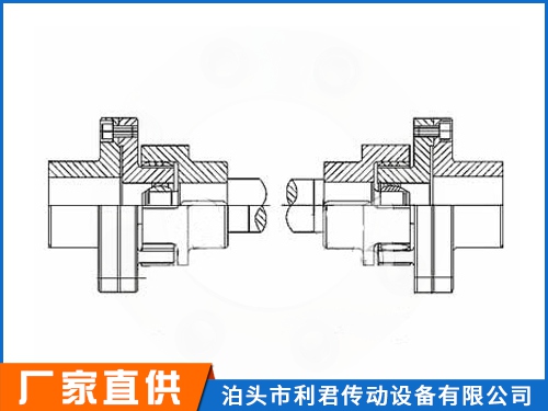 河南LXQ接中间轴球铰型星形弹性联轴器